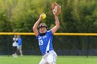 Softball vs Emerson  Wheaton College Softball vs Emerson College in game 2 of their doubleheader. - Photo by Keith Nordstrom : Wheaton, Softball